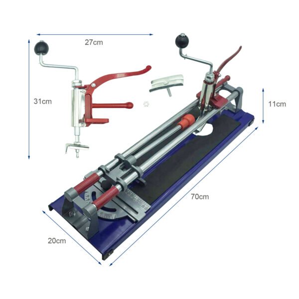 400/600/ Mm 45 Degree Big Tiles Porcelain Cutter Slim System Ceramic Machine Manual Tiles Cutter - Image 2