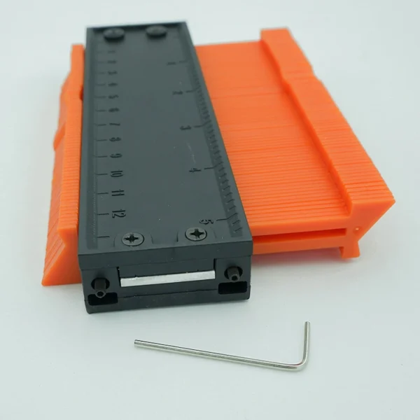 5 Inches Widened Square Head Aluminum Lock Contour Gauge - Image 3