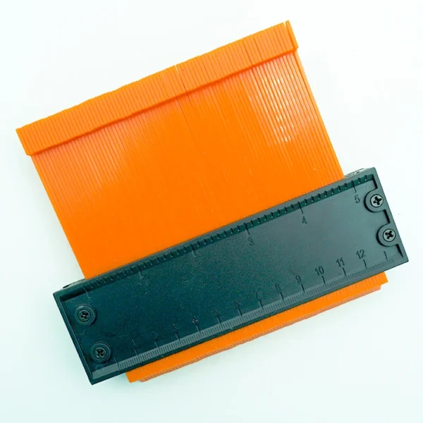 5 Inches Widened Square Head Aluminum Lock Contour Gauge - Image 3