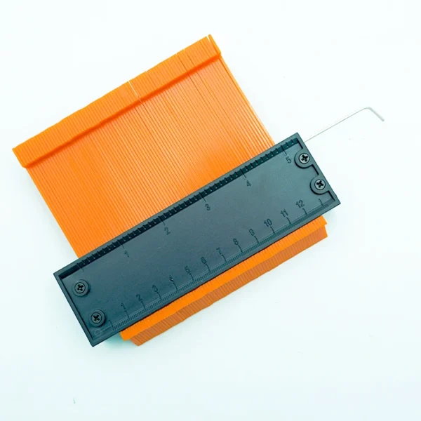 5 Inches Widened Square Head Aluminum Lock Contour Gauge